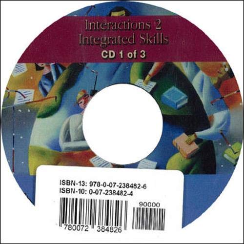 Audio CD's to Accompany Interactions Two: Integrated Skills Edition (9780072384826) by Baker, Lida R.