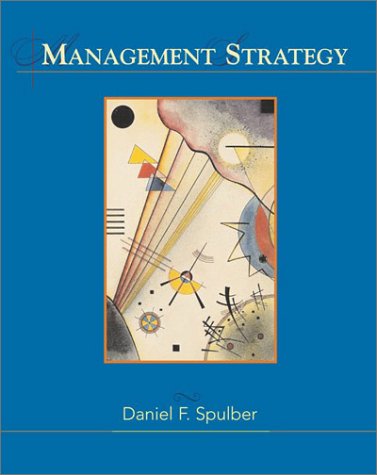 Imagen de archivo de Management Strategy a la venta por HPB-Red