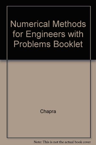 Numerical Methods for Engineers (9780072388428) by Chapra, Steven C.; Canale, Raymond P.