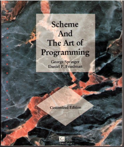 9780072389890: Scheme and the Art of Programming