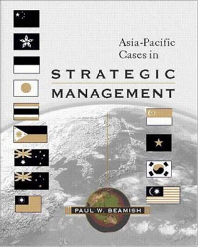 Stock image for Asia- Pacific Cases in Strategic Management for sale by ThriftBooks-Atlanta