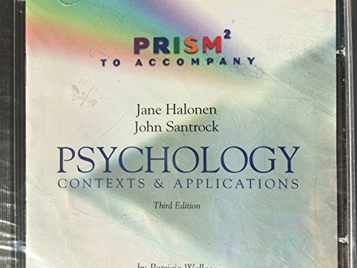 Psychology: Contexts and Application (9780072396614) by HALONEN