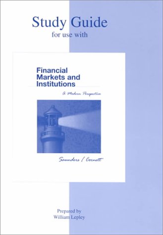 9780072397031: Financial Market and Institutions