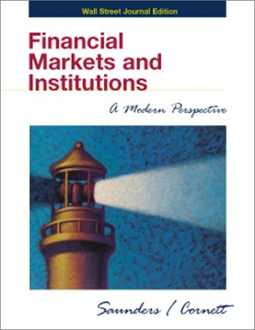9780072397086: Financial Markets and Institutions