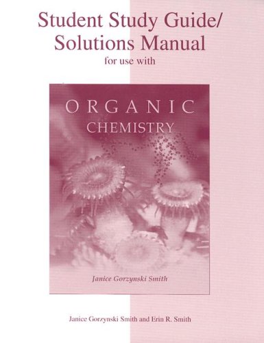 Stock image for Student Study Guide/Solutions Manual for Use with Organic Chemistry for sale by ThriftBooks-Dallas