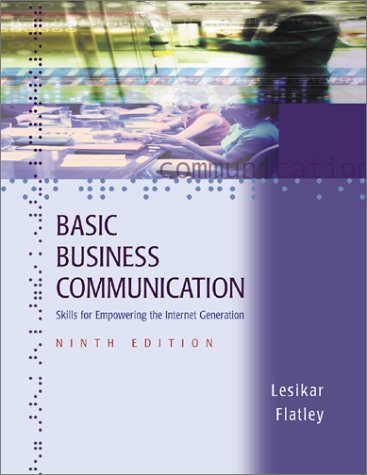 Stock image for Basic Business Communication: Skills for Empowering the Internet Generation for sale by ThriftBooks-Dallas