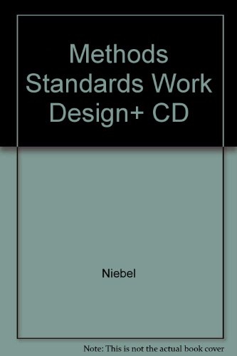 Stock image for Method Standards and Work Design: Design Tools 2.0 for sale by ThriftBooks-Dallas