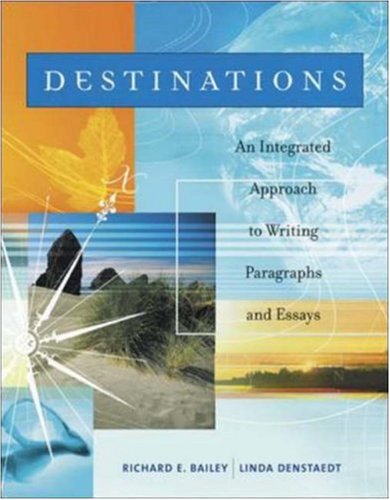 Stock image for Destinations: An Integrated Approach to Writing Paragraphs and Essays for sale by a2zbooks