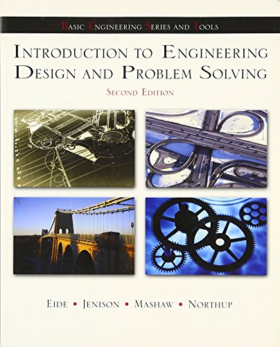 9780072402216: Introduction To Engineering Design and Problem Solving