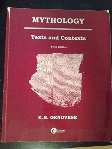 Stock image for MYTHOLOGY : TEXTS AND CONTEXTS 5TH EDITION for sale by dsmbooks