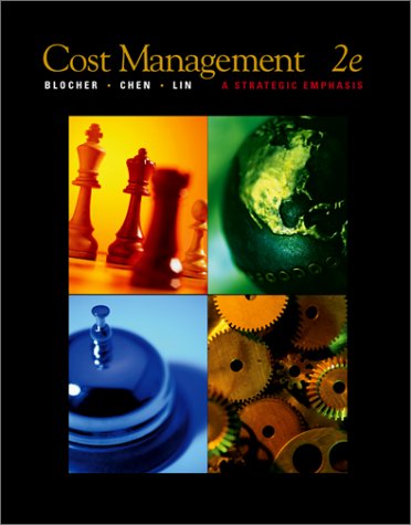 Imagen de archivo de Cost Management: A Strategic Emphasis a la venta por Mispah books