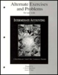 9780072404975: Alternate Exercises and Problems for Use with Intermediate Accounting