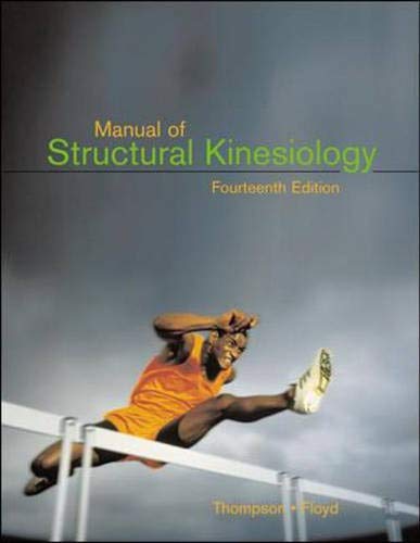 Beispielbild fr Manual of Structural Kinesiology with Dynamic Human 2.0 zum Verkauf von Better World Books Ltd