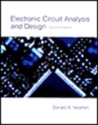 Stock image for Electronic Circuit Analysis and Design for sale by Better World Books
