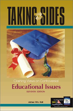 Beispielbild fr Taking Sides: Clashing Views on Controversial Educational Issues zum Verkauf von Hastings of Coral Springs