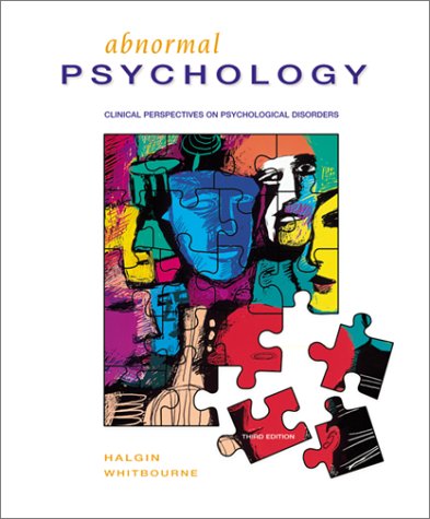 9780072411713: Halgin Abnormal Psychology and Mindmap CD ROM