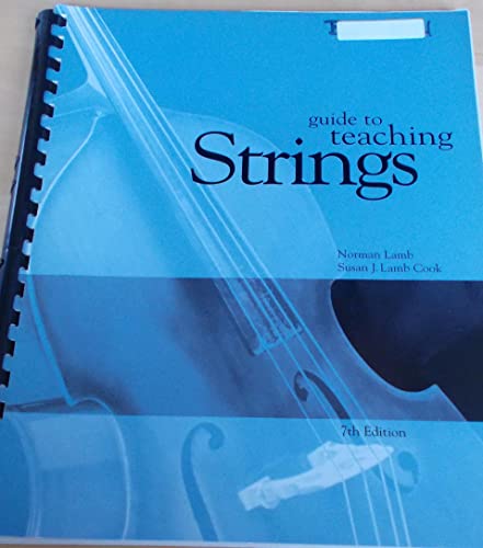 Imagen de archivo de Guide To Teaching Strings a la venta por HPB-Red