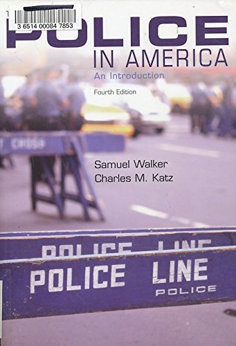Beispielbild fr The Police in America : An Introduction zum Verkauf von Better World Books