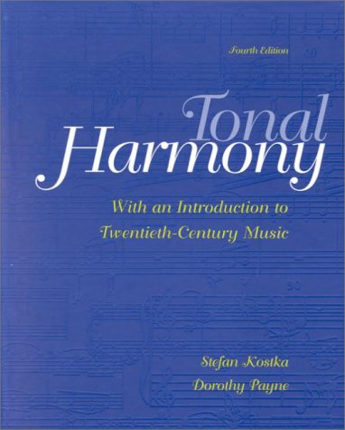 9780072415704: Tonal Harmony, With an Introduction to Twentieth-Century Music