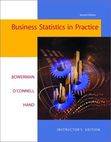 9780072416657: Business Statistics in Practice