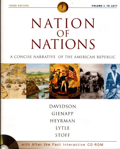 Beispielbild fr Nation of Nations: A Concise Narrative of the American Republic zum Verkauf von Wonder Book