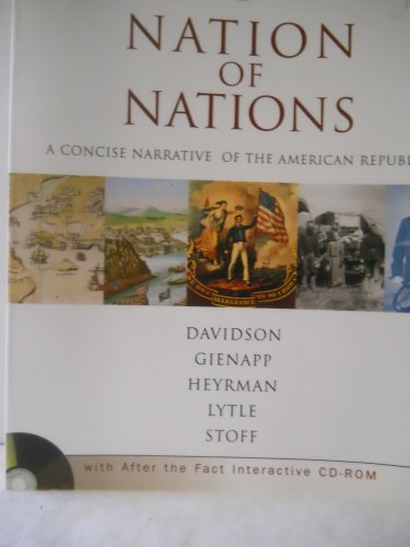 Imagen de archivo de Nation of Nations: A Concise Narrative of the American Republic, Vol II: To 1877, 3rd pb 2002 a la venta por HPB-Red