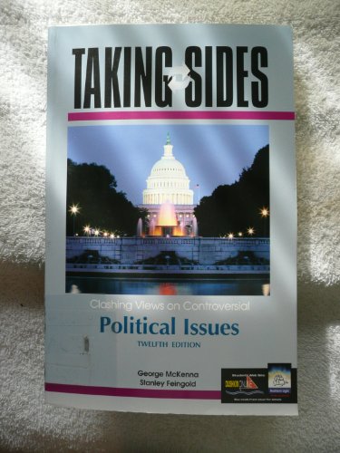 9780072422511: Taking Sides: Clashing Views on Controversial Political Issues