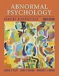 Beispielbild fr Abnormal Psychology : Current Perspectives zum Verkauf von Better World Books: West