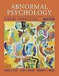 Stock image for Abnormal Psychology: Current Perspectives Alloy, Lauren B.; Riskind, John H. and Manos, Margaret J. for sale by Aragon Books Canada