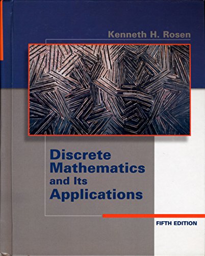 Stock image for Discrete Mathematics and its Applications for sale by Solr Books