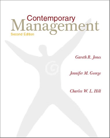 Imagen de archivo de Contemporary Management a la venta por Better World Books: West