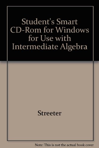 Student's SMART CD-ROM for Windows for use with Intermediate Algebra (bundle version) (9780072424935) by Hutchison, Donald; Hutchison, Donald; Bergman, Barry; Hoelzle, Louis