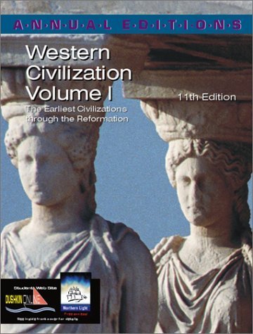 Beispielbild fr Annual Editions: Western Civilization, Volume 1, 11/e zum Verkauf von Wonder Book