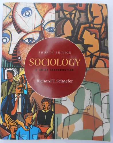 Imagen de archivo de Sociology: A Brief Introduction, 4th a la venta por a2zbooks