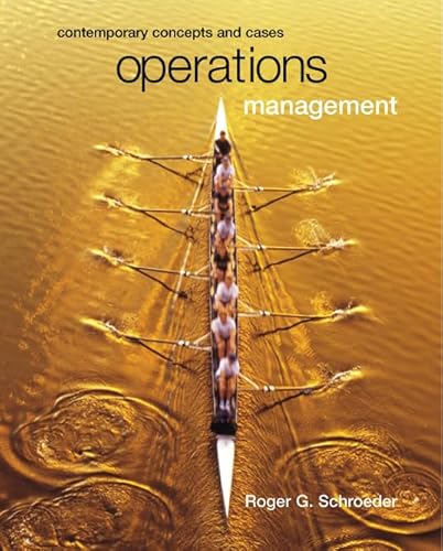 Stock image for Operations Management : Contemporary Concepts with CD-ROM and PowerWeb for sale by Iridium_Books