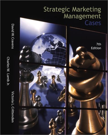 Imagen de archivo de Strategic Marketing Management Cases (The Irwin/Mcgraw-Hill Series in Marketing) a la venta por HPB-Red