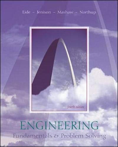 Imagen de archivo de Engineering Fundamentals and Problem Solving a la venta por Better World Books