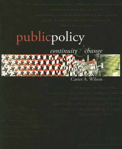 Beispielbild fr Public Policy: Continuity & Change zum Verkauf von HPB-Red