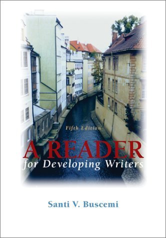 Beispielbild fr A Reader for Developing Writers zum Verkauf von SecondSale