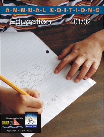 9780072433173: Annual Editions: Education 01/02
