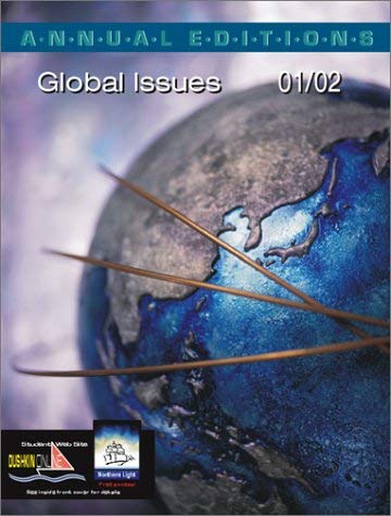 Stock image for Annual Editions: Global Issues 01/02 for sale by HPB-Red