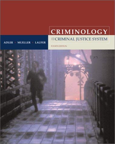 Imagen de archivo de Criminology a la venta por HPB-Red