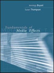 Beispielbild fr Fundamentals of Media Effects zum Verkauf von Better World Books