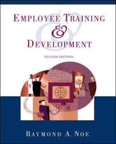 Beispielbild fr Employee Training & Development zum Verkauf von SecondSale