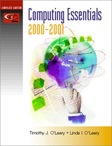 9780072437010: Computing Essentials: 2000/2001