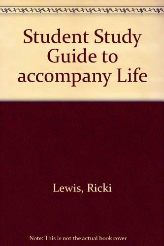 Student Study Guide to accompany Life (9780072437256) by Lewis, Ricki; Gaffin, Douglas; Hoefnagels, Marielle; Parker, Bruce