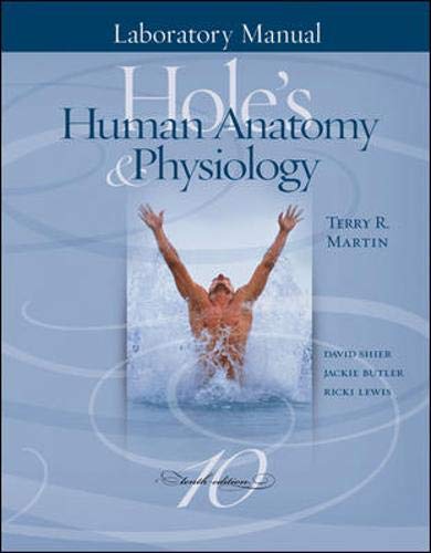Stock image for Laboratory Manual to accompany Holes Human Anatomy and Physiology for sale by Hawking Books