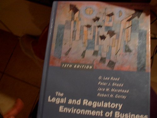 Stock image for The Legal and Regulatory Environment of Business for sale by Wonder Book