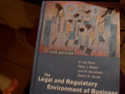 The Legal and Regulatory Environment of Business