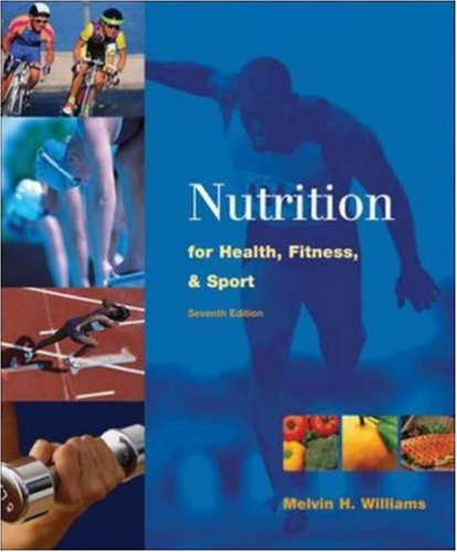 Beispielbild fr Nutrition for Health, Fitness and Sport zum Verkauf von BooksRun